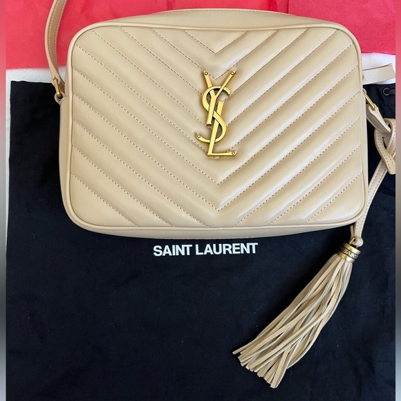 Saint Laurent Handbags - Ysl Lou camera bag with tassel